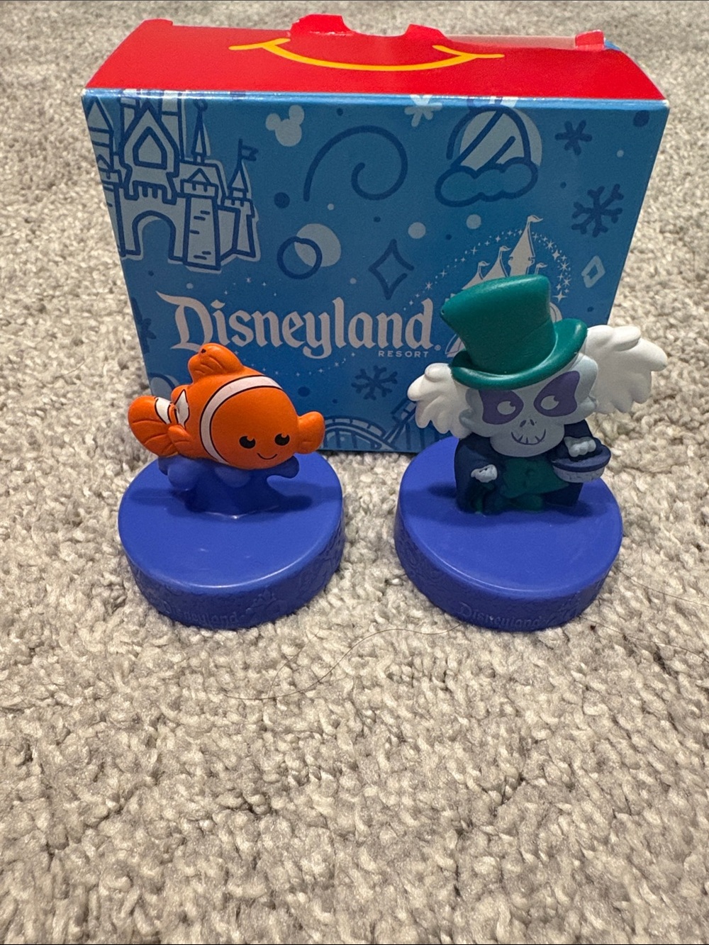 McDonald’s Disneyland 70th Anniversary  Nemo & Hatbox Ghost